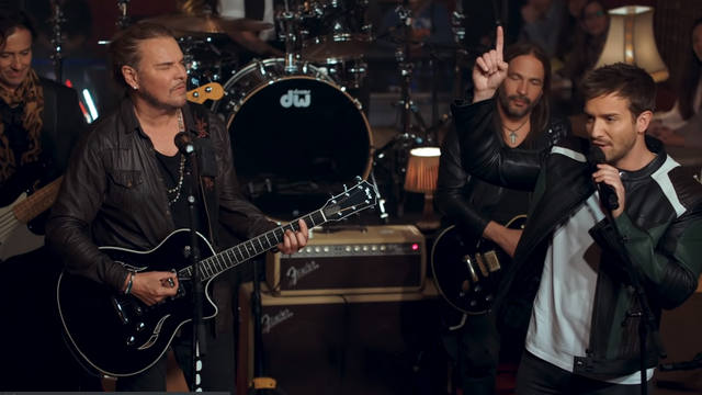 Maná estrenó su versión de Rayando el Sol con Pablo Alborán