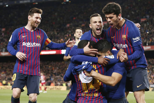 FOTO: El Barça le ganó al Atlético de Madrid y se acerca al título