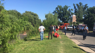 AUDIO: Joven murió tras caer con el auto en el río de Villa María