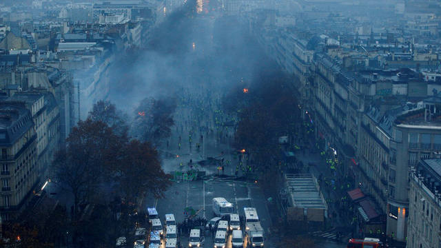 Protestas en París (Foto:@europapress)