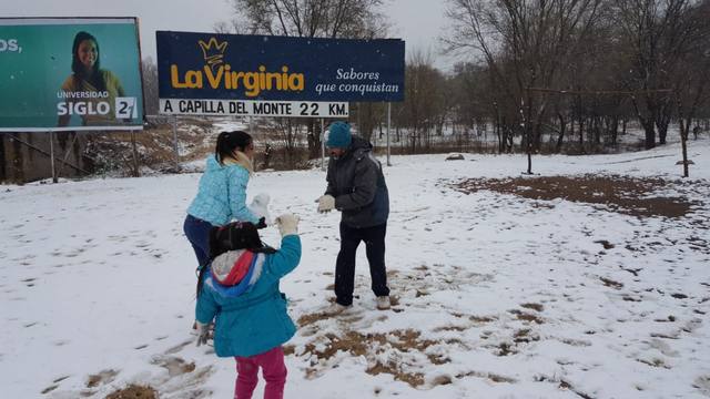 Las mejores postales de una Córdoba bajo nieve