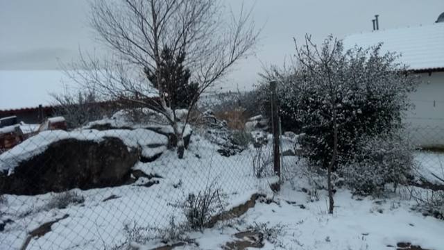 Nieve en la Cumbrecita