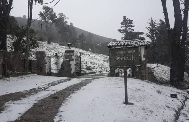 Las mejores postales de una Córdoba bajo nieve
