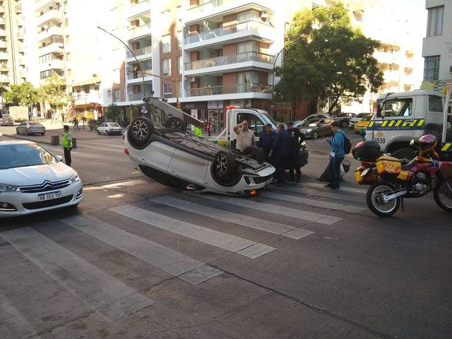 FOTO: En el Día de la Seguridad Vial, hubo tres choques en Córdoba