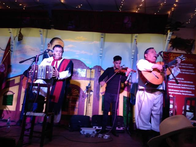 Cadena 3, en la tradicional peña Balderrama en Salta