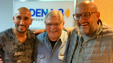 El Cholo Guiñazú y El Puma Goity en Viva la Radio