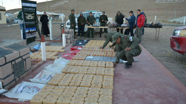 AUDIO: Gendarmería incautó más de 380 kilos de cocaína en Salta