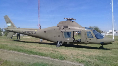 El Museo Nacional Malvinas suma un histórico helicóptero