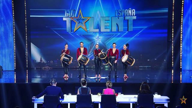 FOTO: La compañía Argendance, en la semifinal de Got Talent España