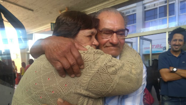 AUDIO: Dos hermanos se reencontraron luego de 60 años