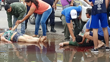 AUDIO: Tiroteo en el parque 9 de Julio en Tucumán: tres heridos