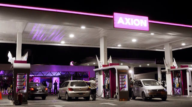 Nuevo aumento en el precio de los combustibles de Axion