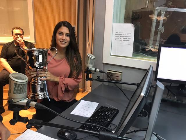 Una cordobesa es la campeona mundial de tiro a la hélice