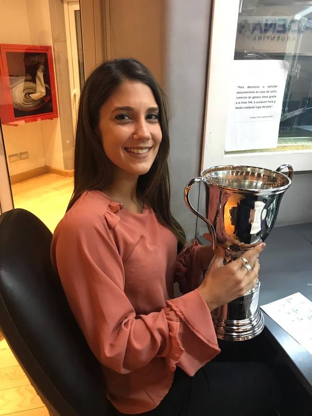 Una cordobesa es la campeona mundial de tiro a la hélice