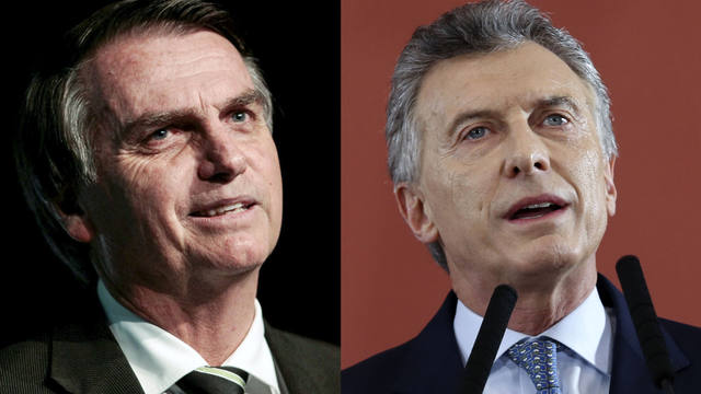 FOTO: Macri recibió un llamado de Jair Bolsonaro