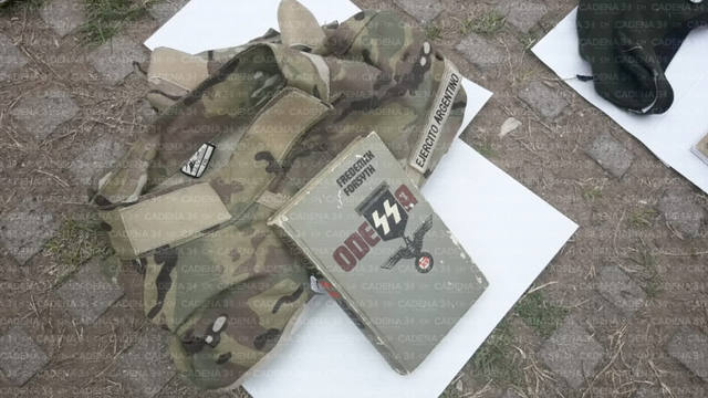 Exhibieron el arsenal que usaba el grupo paramilitar