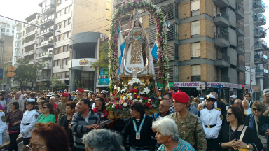 AUDIO: Emocionante procesión en Córdoba por la Virgen de la Merced
