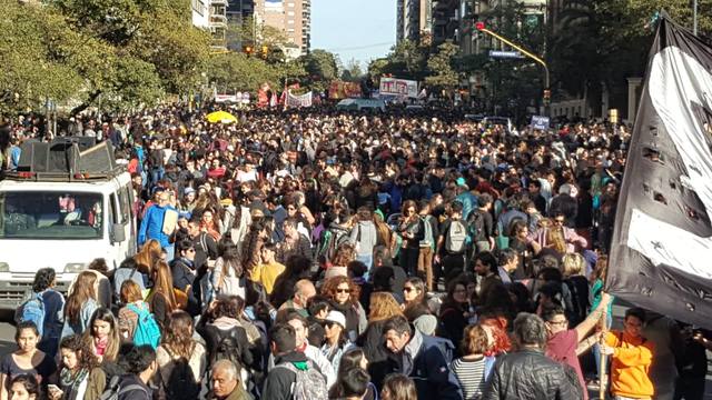 UNC: movilización y 