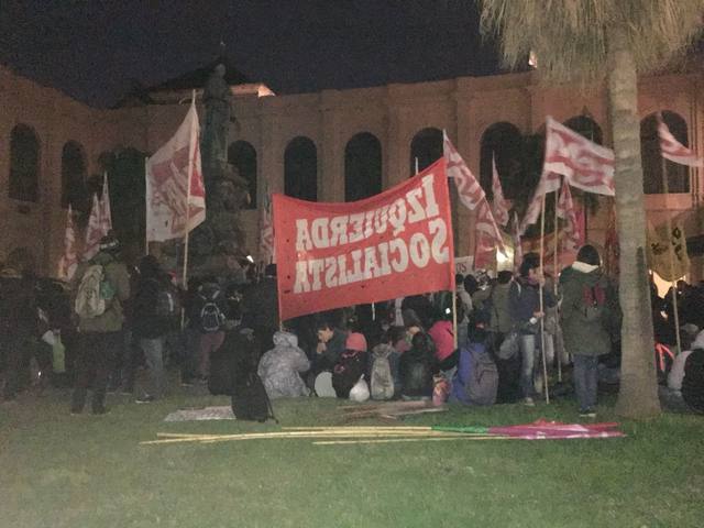 UNC: movilización y 