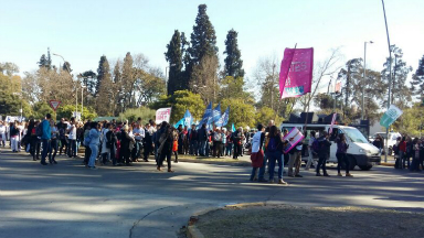 La UNC marcha 