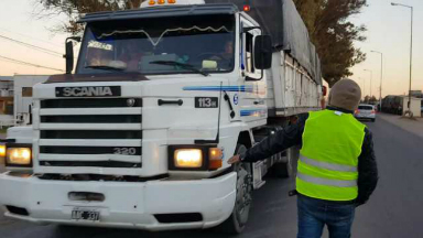 AUDIO: Protesta de Camioneros en ruta 9 norte de Córdoba