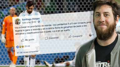 Sanjuanino soñó con detalles la clasificación de Argentina