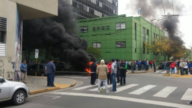 Dante Maldonado confirmó el paro por tiempo indeterminado
