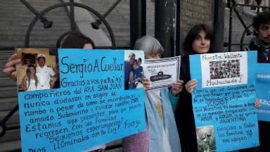 AUDIO: Familiares del ARA San Juan continúan buscando respuestas