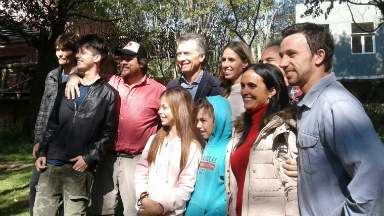 AUDIO: Lucas Recalde, un cordobés, recibió a Macri por sorpresa