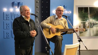 El dúo Mínguez Barboza volvieron a cantar en Viva la Radio