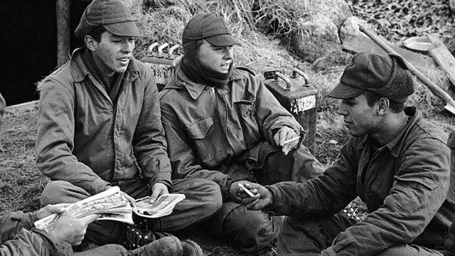 Los días de los soldados en Malvinas (Télam)