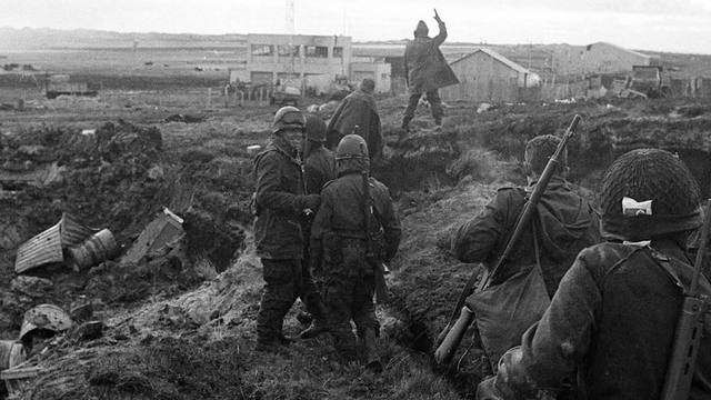 Los días de los soldados en Malvinas (Foto: Télam)