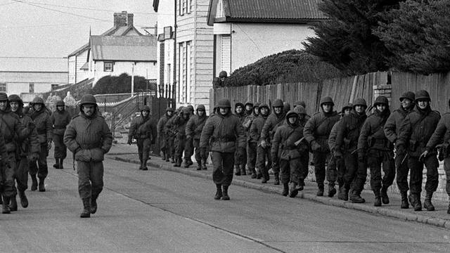 Los días de los soldados en Malvinas (Foto: Télam)