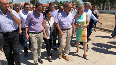 Quedó inaugurado primer tramo de costanera en Río Cuarto