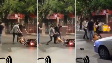 AUDIO: Salvaje golpiza a presunto motochorro en Córdoba