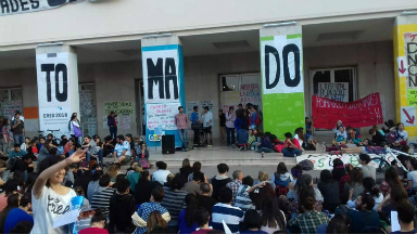 AUDIO: Declaran los alumnos de la toma del Pabellón Argentina