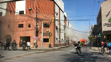 El incendio en el sanatorio de Salta no dejó víctimas