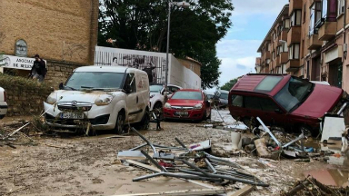 AUDIO: Un muerto y graves daños por fuerte temporal en Navarra