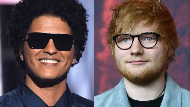 FOTO: Ed Sheeran lanzó nuevo tema con Bruno Mars