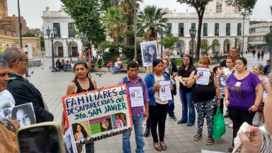 AUDIO: Vecinos de Traslasierra marcharon tras 9 meses sin Delia