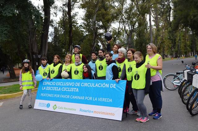 FOTO: Reconocieron en Estocolmo a la Escuela Ciclista de Rosario