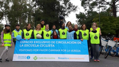AUDIO: La Escuela Ciclista de Rosario fue reconocida en Estocolmo