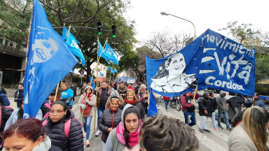 AUDIO: Movimientos sociales marcharon por el centro de Córdoba