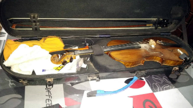 AUDIO: Le robaron un valioso violín y pudo recuperarlo a las horas
