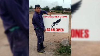 AUDIO: Abren escuela de fútbol en basural recuperado por vecinos
