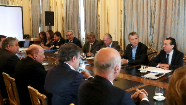 AUDIO: Macri confirmó a los empresarios que irá por otro mandato