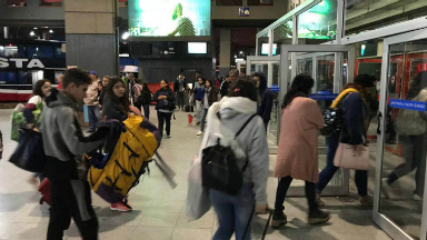AUDIO: Intenso movimiento en la Terminal tras Semana Santa