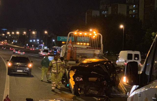 Choque fatal en Panamericana y Ugarte
