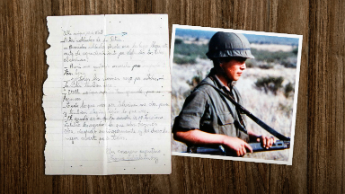 AUDIO: Recibió una carta durante la guerra y le cambió la vida