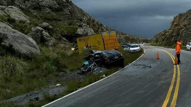 FOTO: Trágico accidente en las Altas Cumbres
